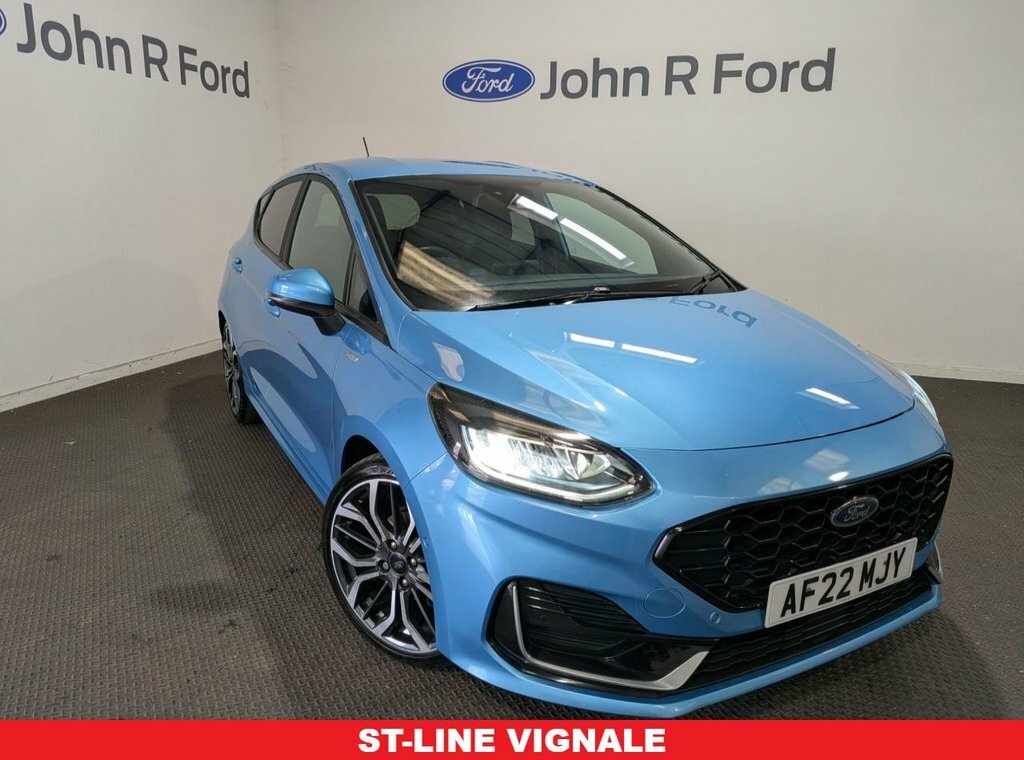 Ford Fiesta 1L St-line Vignale Blue