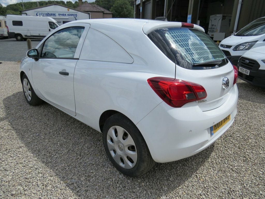 Vauxhall Corsa Mpv HV17YKJ White #5