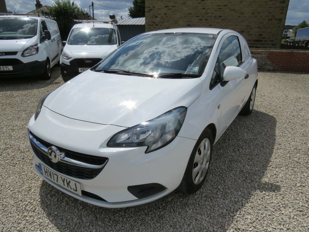 Vauxhall Corsa Mpv HV17YKJ White #4
