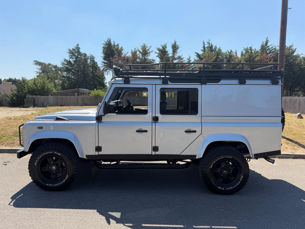 Land Rover Defender 110 2.4 Tdci Xs Utility Wagon Double Cab Ma RE08GXF Silver #2