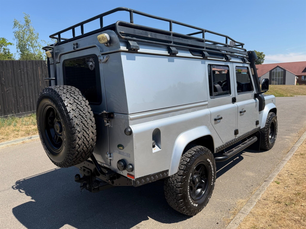 Land Rover Defender 110 2.4 Tdci Xs Utility Wagon Double Cab Ma RE08GXF Silver #5