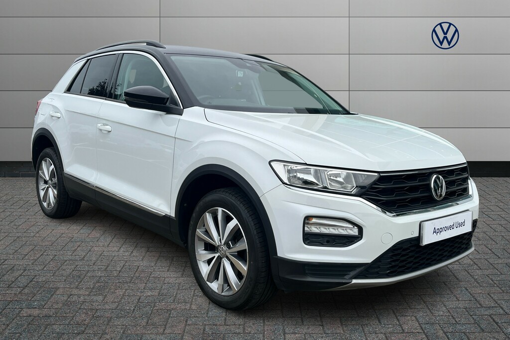 Volkswagen T-Roc 1.0 Tsi Design KM68XJT White #2