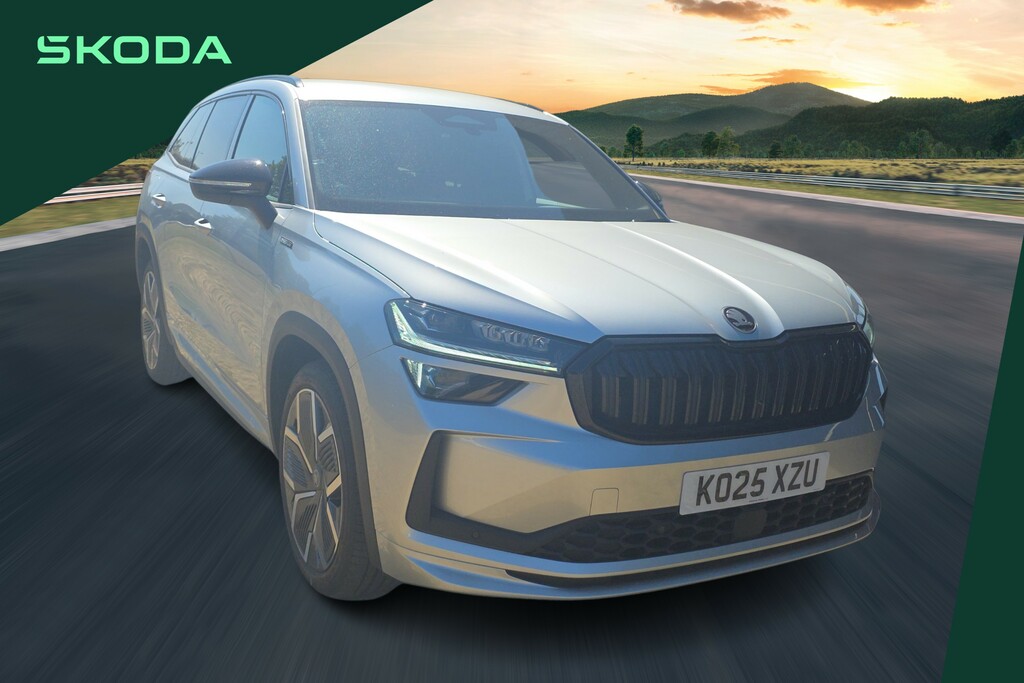 Skoda Kodiaq 1.5 Tsi E-tec Sportline Dsg 7 Seat KO25XZU Silver #2