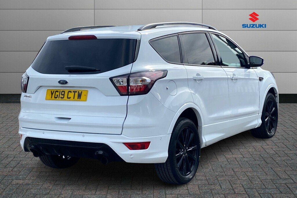 Ford Kuga 1.5 Tdci St-line 2Wd YG19CTW White #5