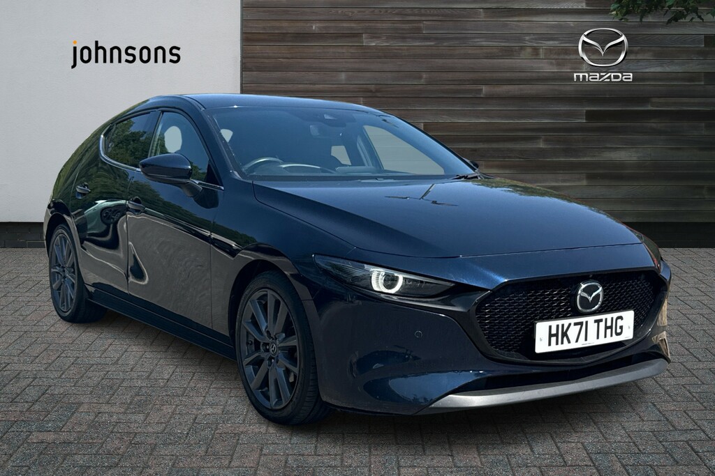 Mazda 3 2.0 E-skyactiv G Mhev Gt Sport Tech HK71THG Blue
