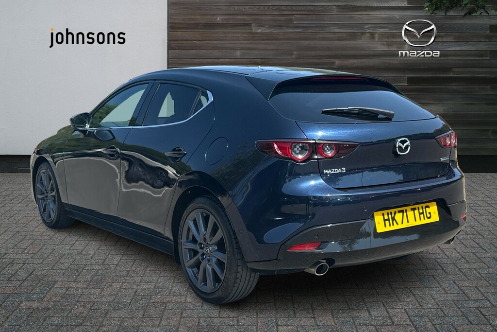 Mazda 3 2.0 E-skyactiv G Mhev Gt Sport Tech HK71THG Blue #2