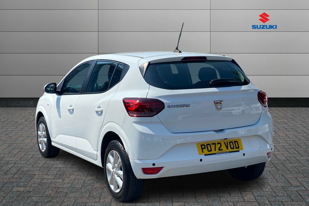 Dacia Sandero 1.0 Tce Comfort PO72VOD White #2