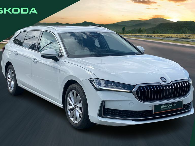 Skoda Superb 2.0 Tdi Se Technology Dsg White