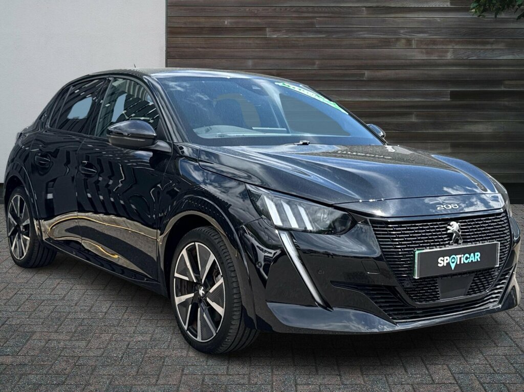 Peugeot e-208 50Kwh Gt Premium 7Kw Charger Black