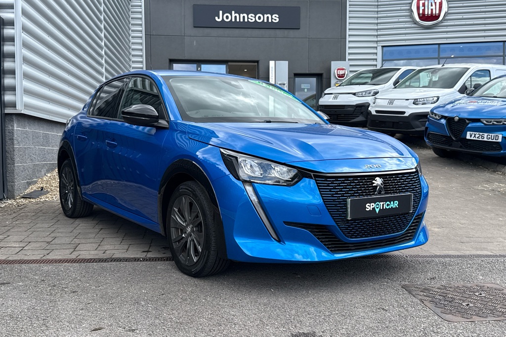 Peugeot e-208 50Kwh Allure Premium 7Kw Charger CP22WDE Blue #4