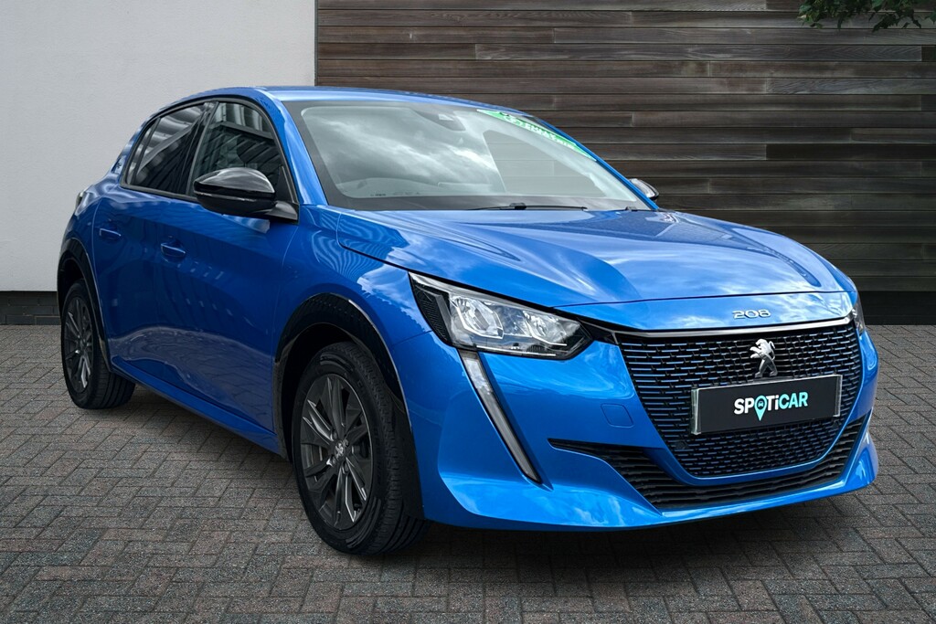 Peugeot e-208 50Kwh Allure Premium 7Kw Charger CP22WDE Blue