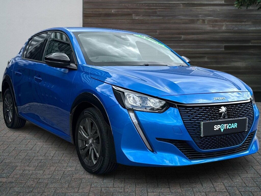 Peugeot e-208 50Kwh Allure Premium 7Kw Charger CP22WDE Blue #2