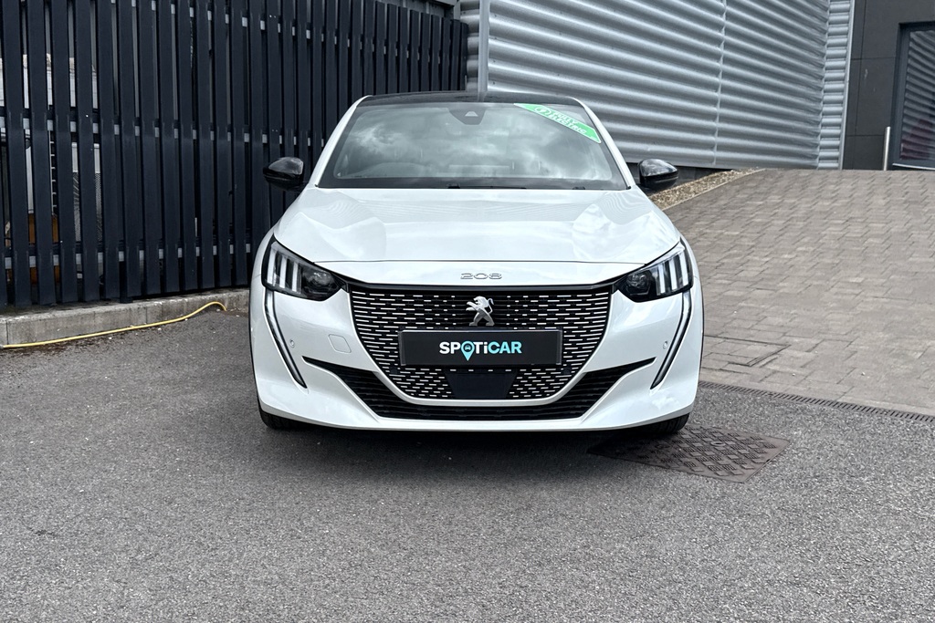 Peugeot e-208 50Kwh Gt Premium 7Kw Charger RXZ4658 White #5