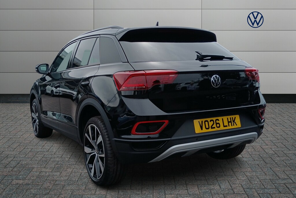 Volkswagen T-Roc 1.0 Tsi 115 Style Design VO26LHK Black #4