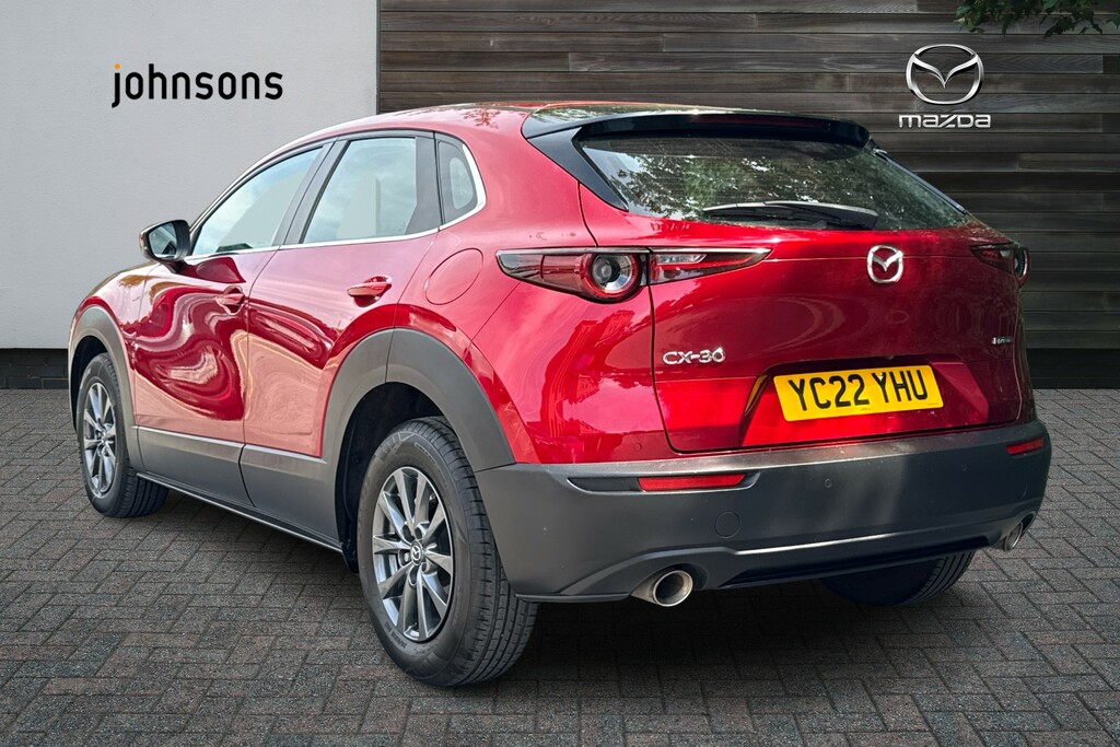 Mazda CX-30 2.0 E-skyactiv X Mhev Se-l Lux YC22YHU Red #2