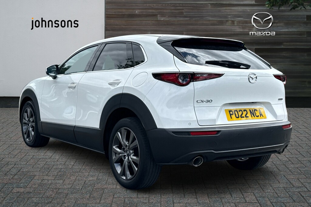 Mazda CX-30 2.0 E-skyactiv X Mhev Sport Lux PO22NCA White #2
