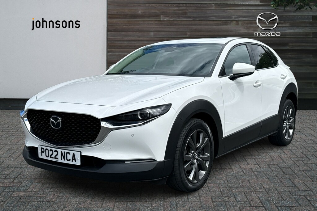 Mazda CX-30 2.0 E-skyactiv X Mhev Sport Lux PO22NCA White #4