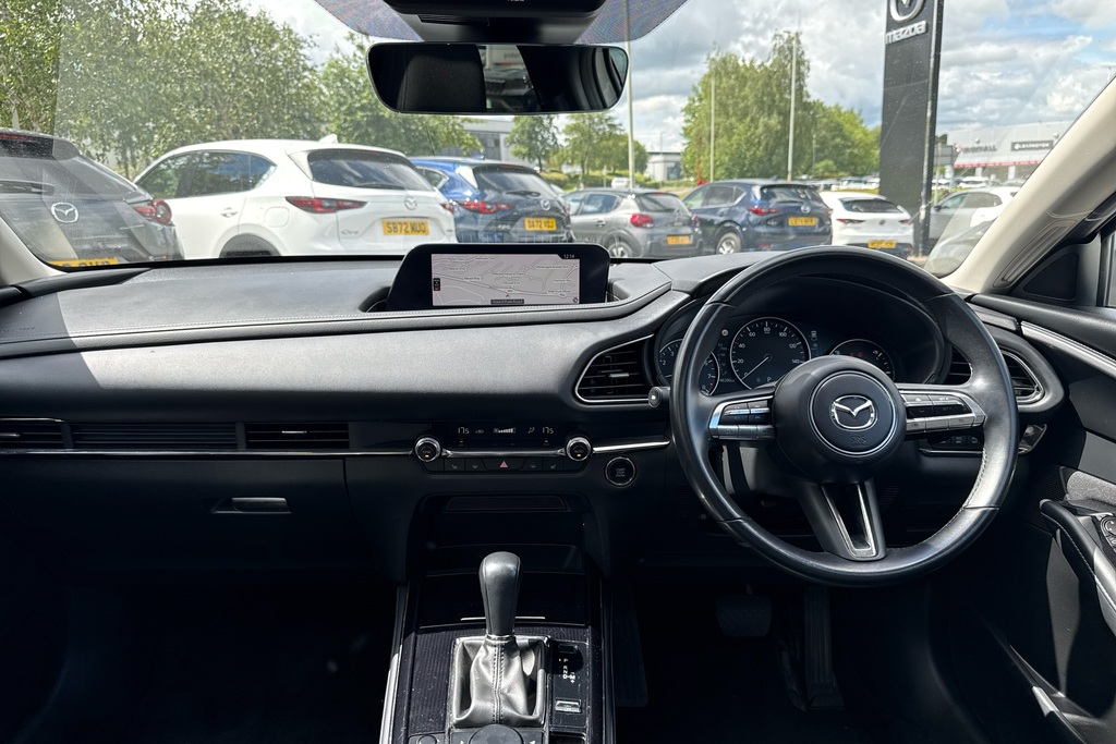 Mazda CX-30 2.0 E-skyactiv X Mhev Sport Lux PO22NCA White #3