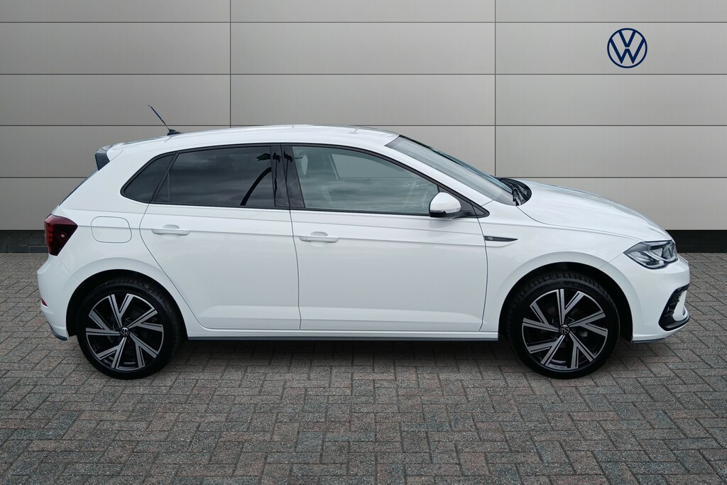 Volkswagen Polo 1.0 Tsi R-line VA74BSU White #4