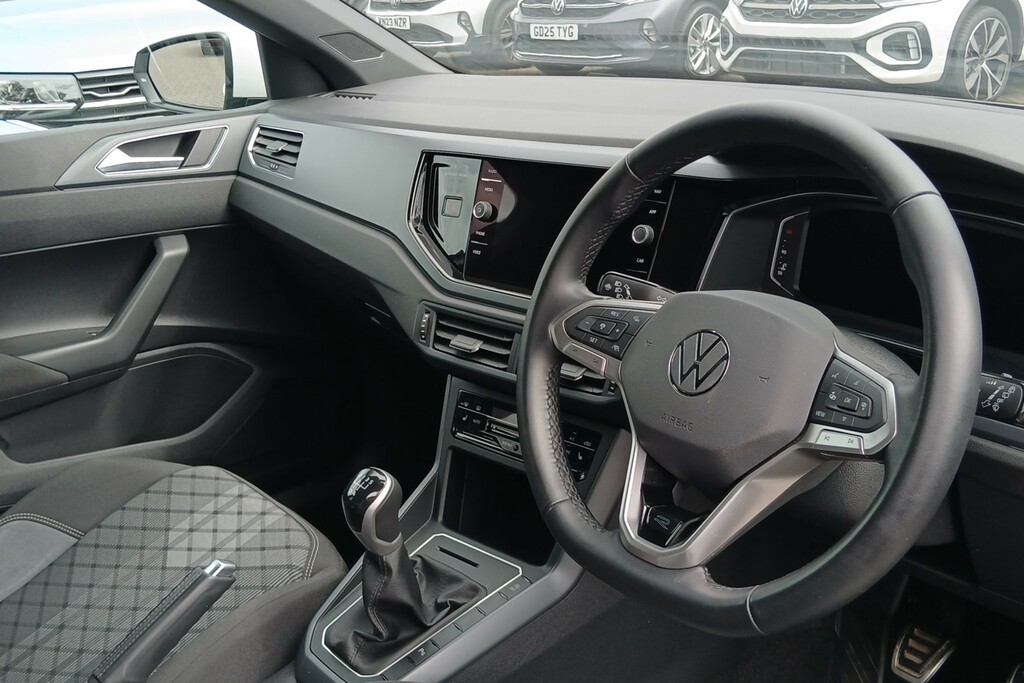 Volkswagen Polo 1.0 Tsi R-line VA74BSU White #6