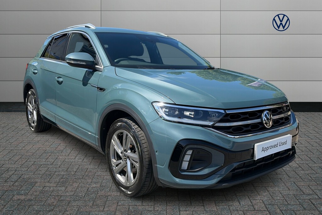 Volkswagen T-Roc 1.5 Tsi R-line Blue
