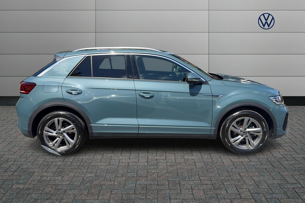 Volkswagen T-Roc 1.5 Tsi R-line GD25TWM Blue #4