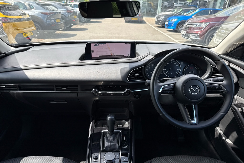 Mazda CX-30 2.5 E-skyactiv G Mhev 140 Homura LK25KZM White #3
