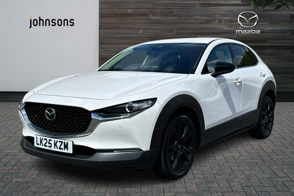 Mazda CX-30 2.5 E-skyactiv G Mhev 140 Homura LK25KZM White #4