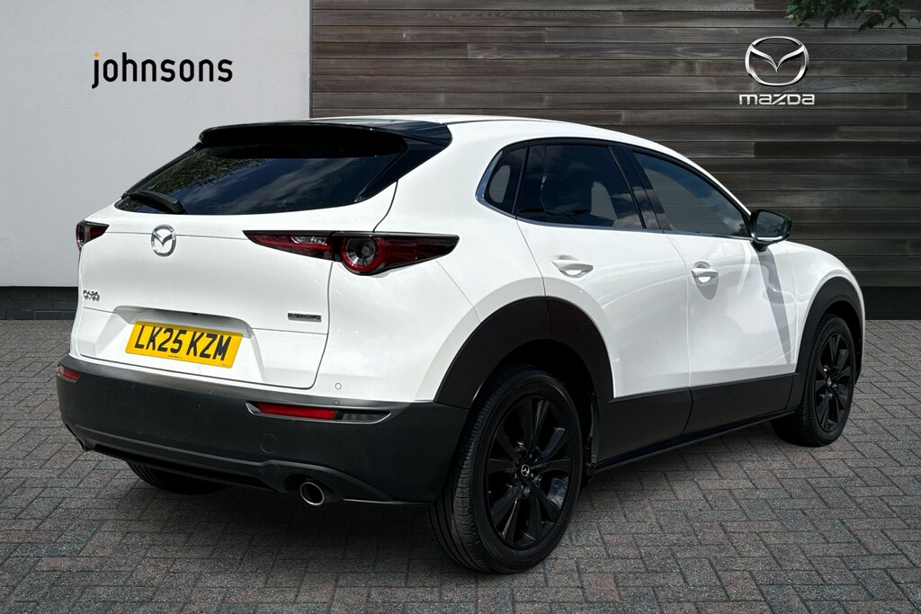 Mazda CX-30 2.5 E-skyactiv G Mhev 140 Homura LK25KZM White #5