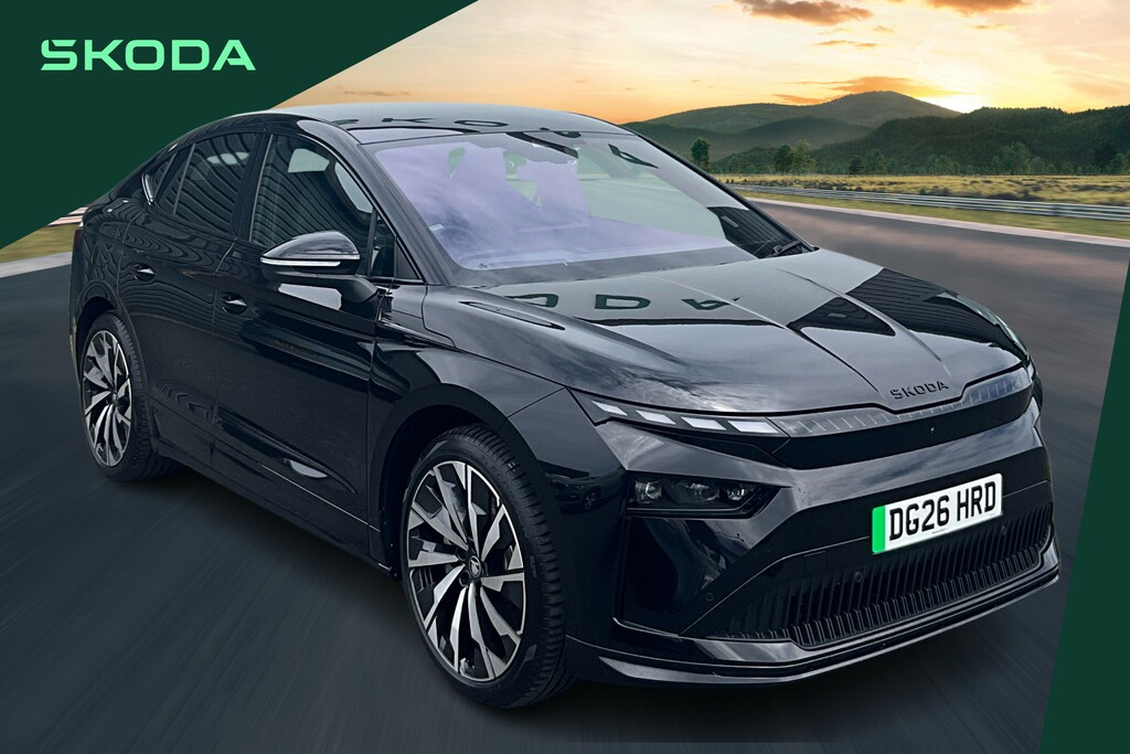Skoda ENYAQ 210Kw 85X Sportline 82Kwh 4X4 DG26HRD Black
