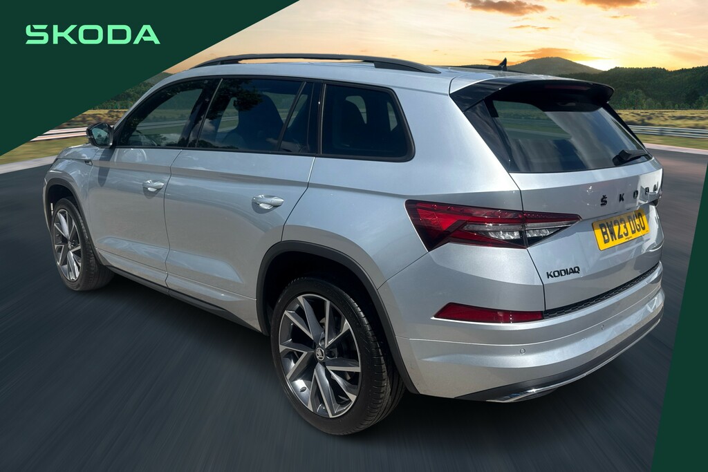 Skoda Kodiaq 1.5 Tsi Sport Line Dsg 7 Seat BW23DGO Silver #3