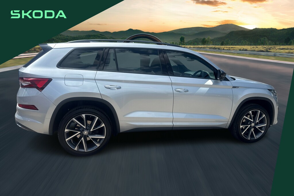 Skoda Kodiaq 1.5 Tsi Sport Line Dsg 7 Seat BW23DGO Silver #4