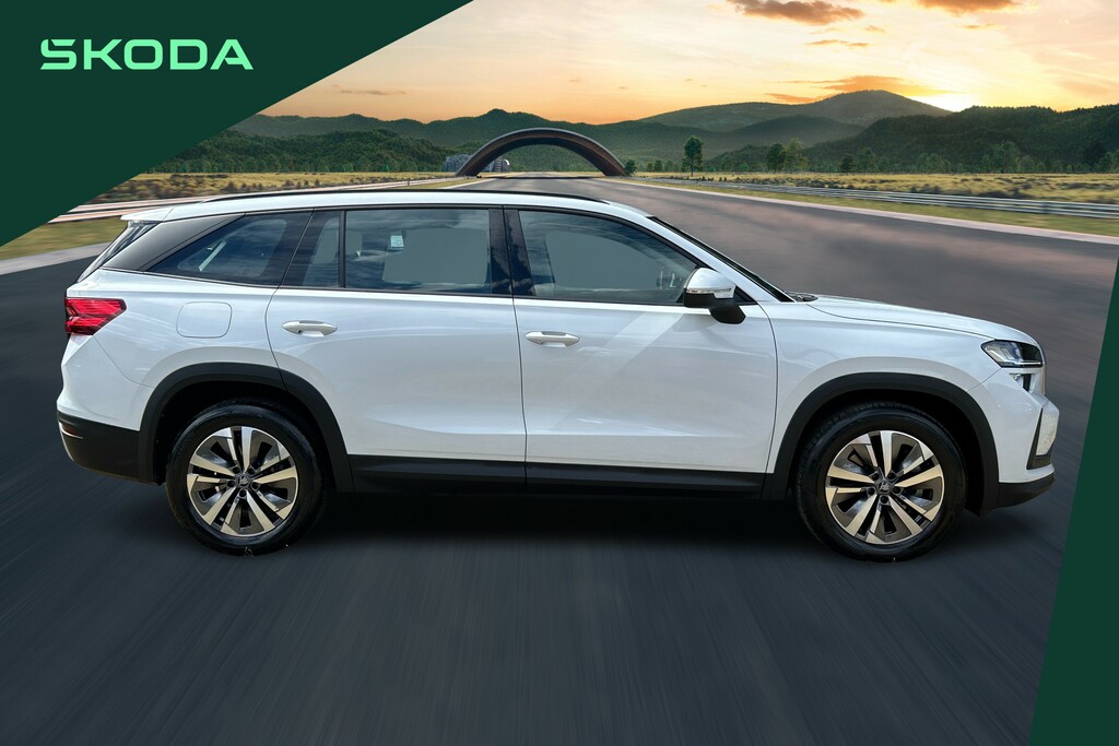 Skoda Kodiaq 2.0 Tdi Se Dsg 7 Seat KP75AJY White #4