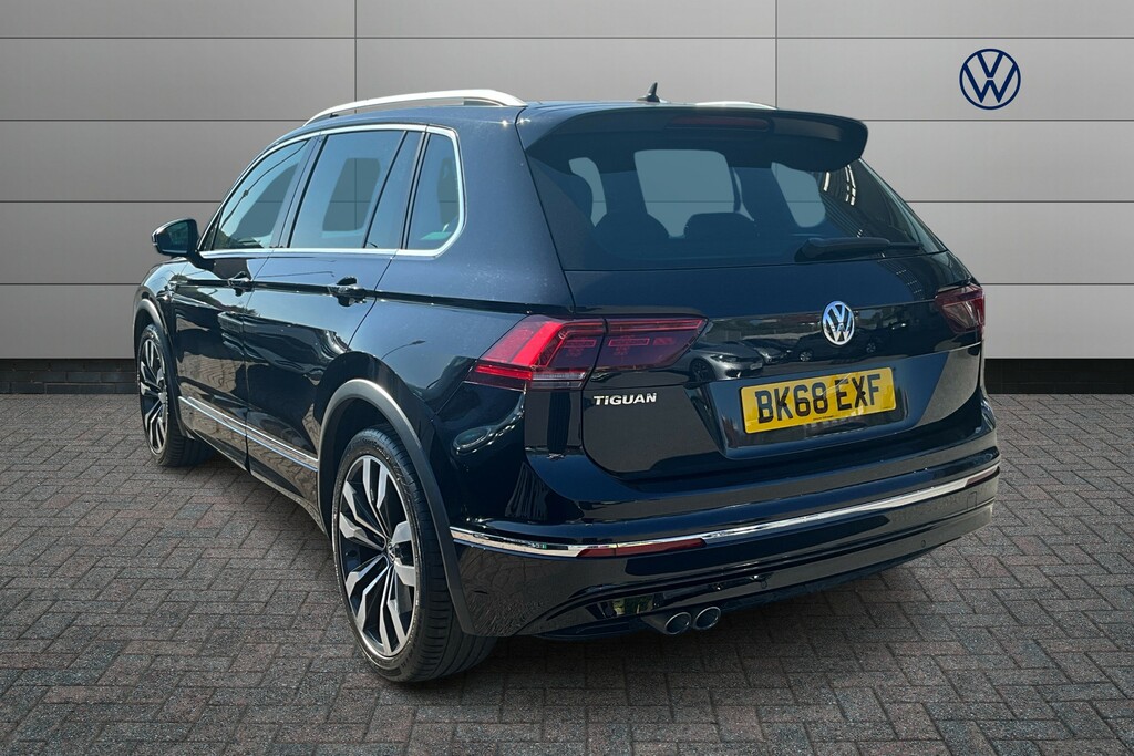 Volkswagen Tiguan 2.0 Tdi 150 R-line BK68EXF Black #3