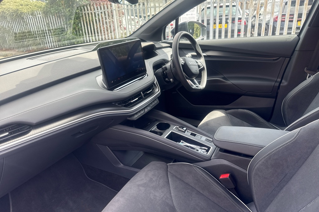 Skoda ENYAQ 210Kw 85X Sportline 82Kwh 4X4 BJ26GKK Silver #2