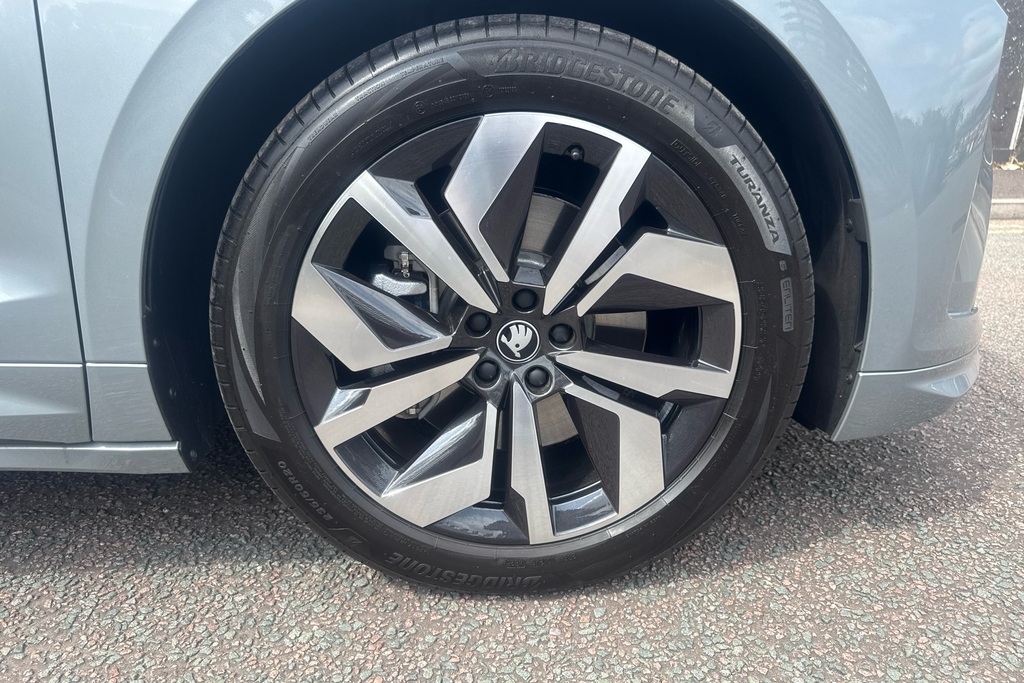 Skoda ENYAQ 210Kw 85X Sportline 82Kwh 4X4 BJ26GKK Silver #5
