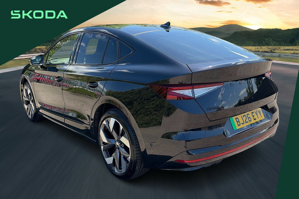 Skoda ENYAQ 250Kw Vrs 84Kwh 4X4 BJ26EYY Black #3