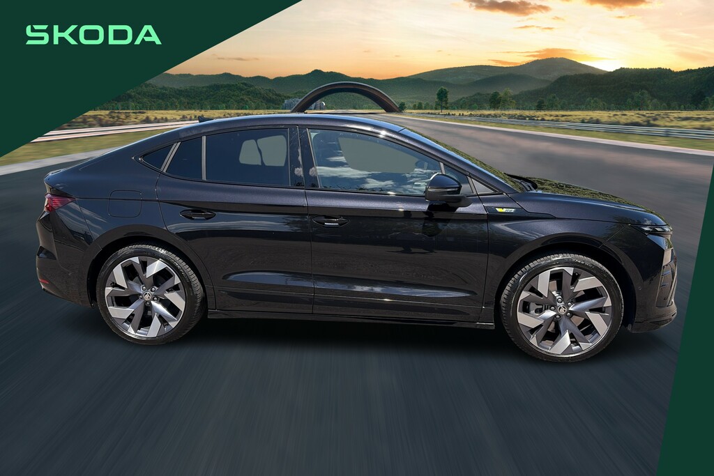 Skoda ENYAQ 250Kw Vrs 84Kwh 4X4 BJ26EYY Black #4
