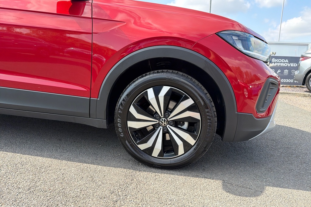 Volkswagen T-Cross 1.0 Tsi Match VX26YGP Red #5