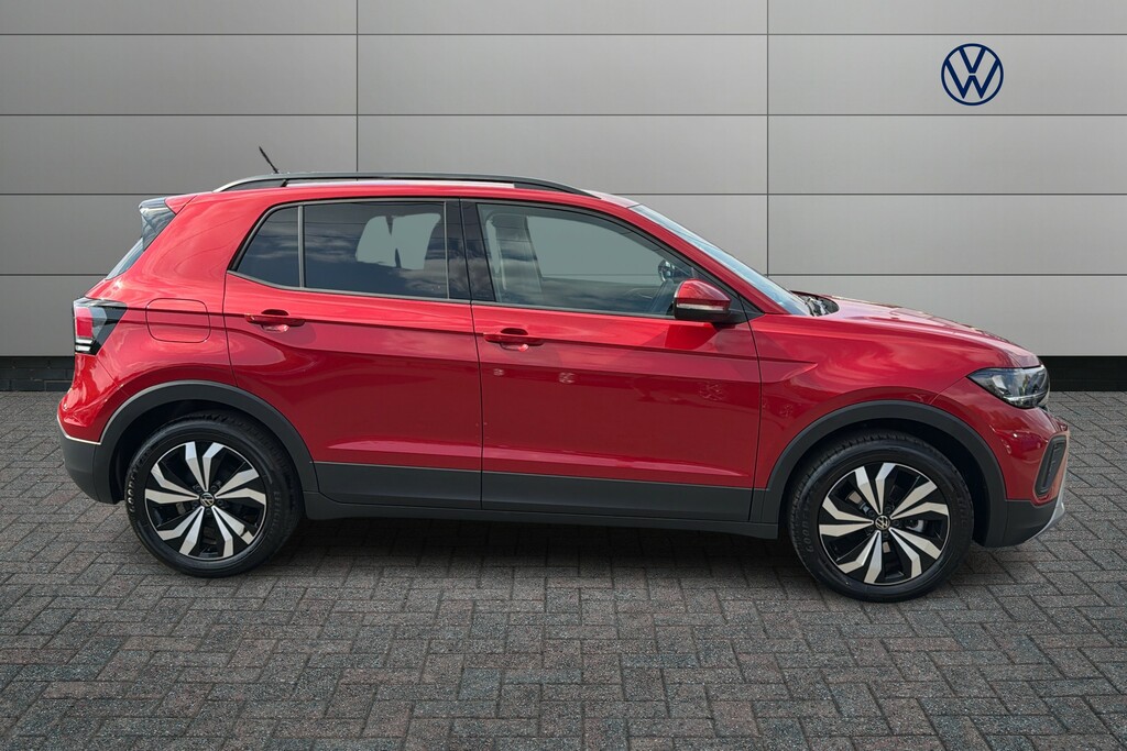 Volkswagen T-Cross 1.0 Tsi Match VX26YGP Red #4