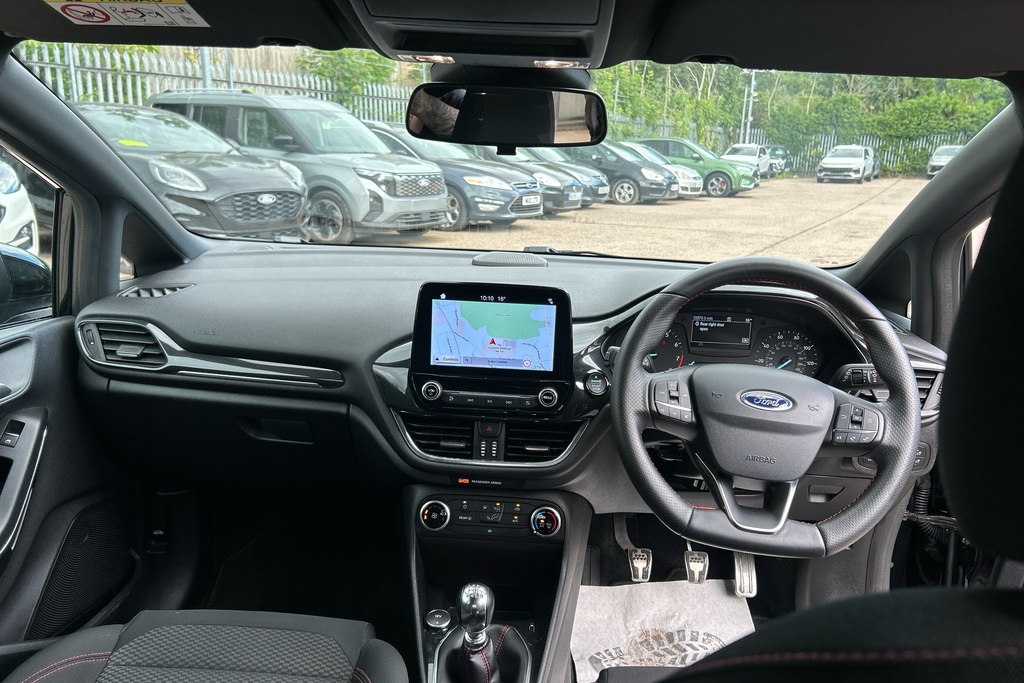 Ford Fiesta St-line BX69VGA Black #4