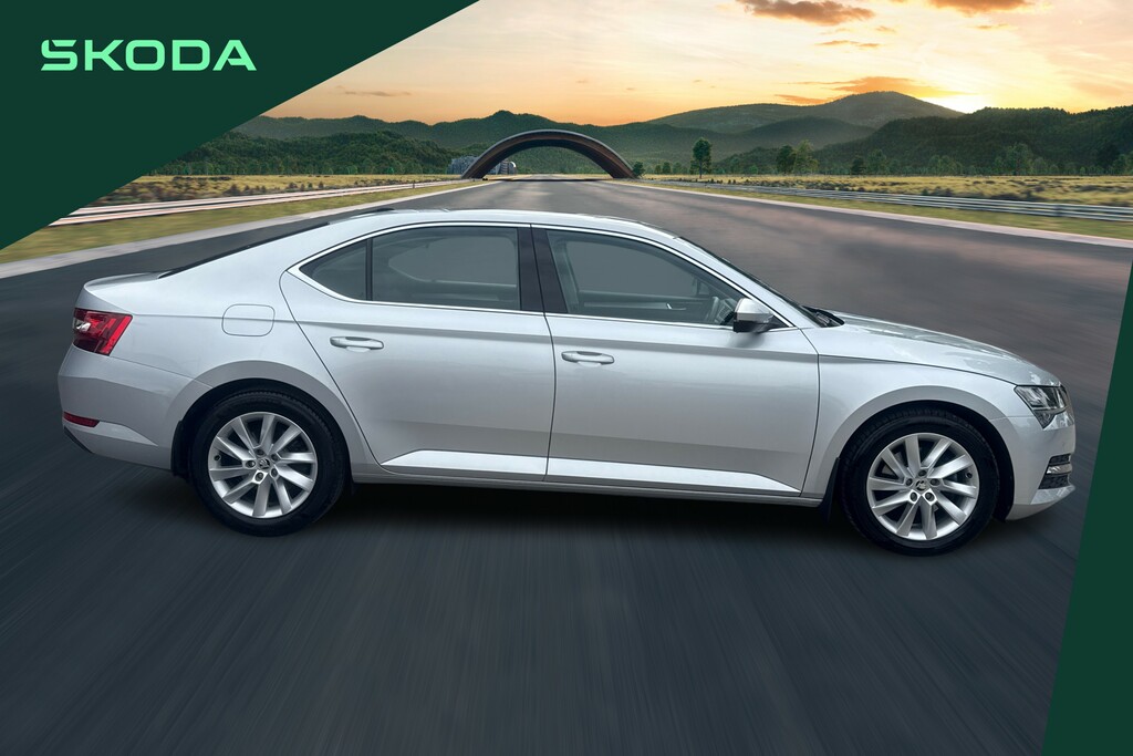 Skoda Superb 2.0 Tdi Cr Se Dsg GS16RAM Silver #4