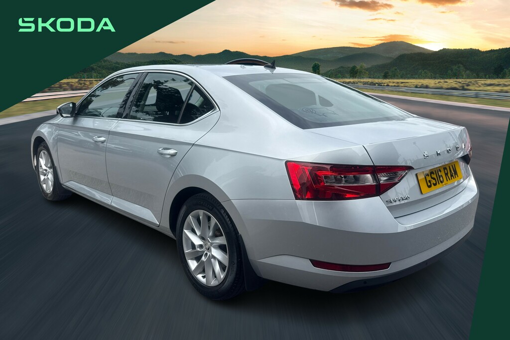 Skoda Superb 2.0 Tdi Cr Se Dsg GS16RAM Silver #3