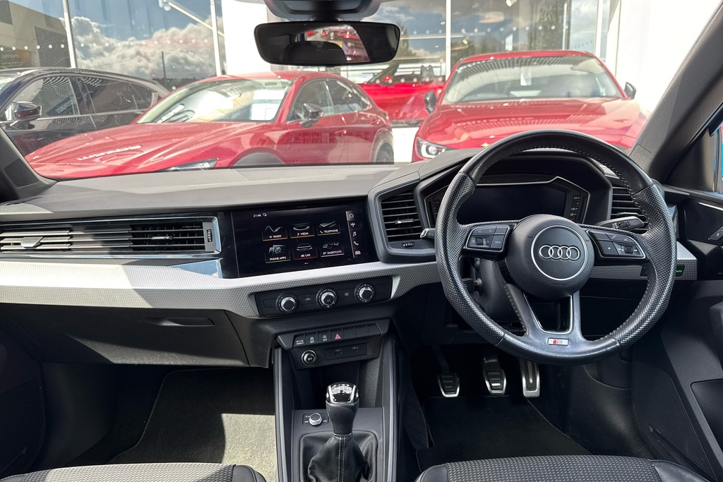 Audi A1 30 Tfsi S Line KS69RWN Blue #3