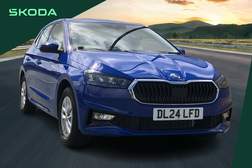 Skoda Fabia 1.0 Tsi Se Comfort Blue #2
