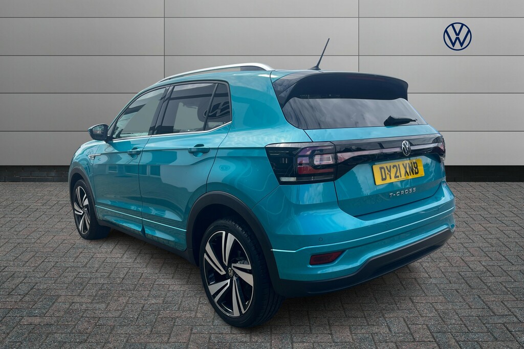 Volkswagen T-Cross 1.0 Tsi 110 R-line Dsg DY21XNB Blue #3