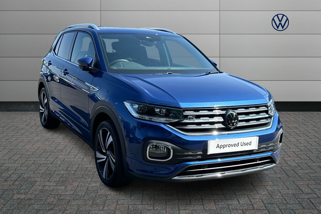 Volkswagen T-Cross 1.5 Tsi Evo R-line Dsg Blue