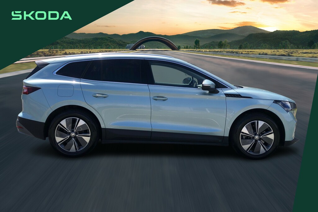 Skoda ENYAQ 210Kw 85 Edition 82Kwh WR74OCO Silver #4