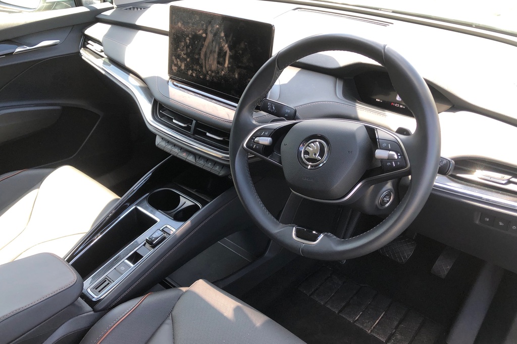 Skoda ENYAQ 210Kw 85 Edition 82Kwh WR74OCO Silver #6