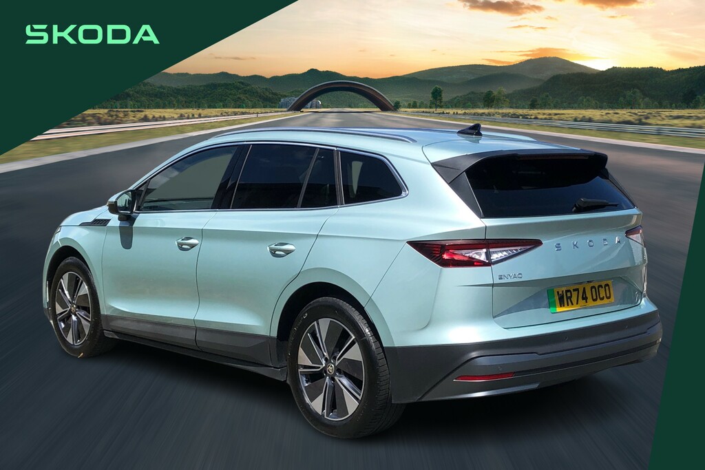 Skoda ENYAQ 210Kw 85 Edition 82Kwh WR74OCO Silver #3